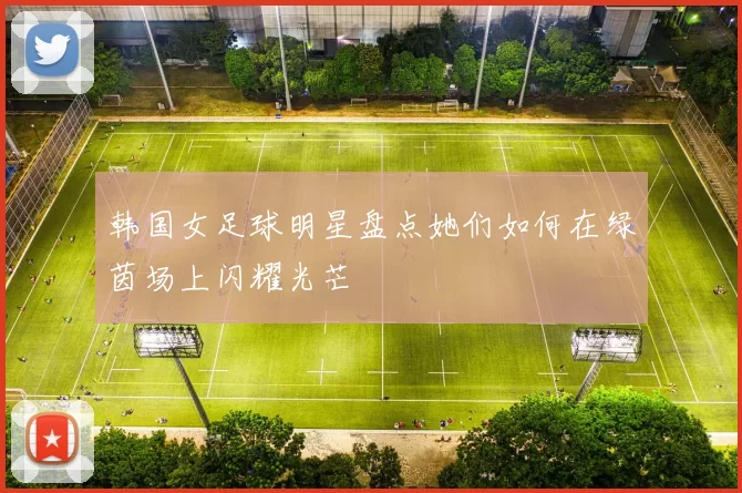 韩国女足球明星盘点她们如何在绿茵场上闪耀光芒