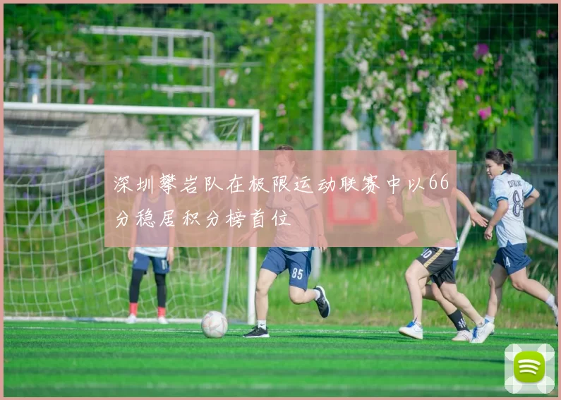 深圳攀岩队在极限运动联赛中以66分稳居积分榜首位