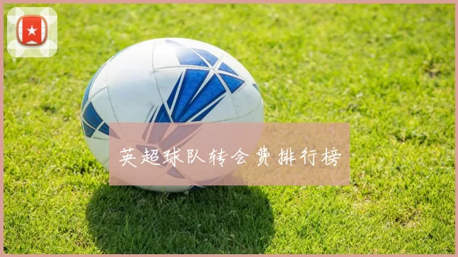 英超球队转会费排行榜