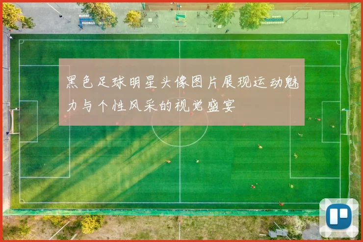 黑色足球明星头像图片展现运动魅力与个性风采的视觉盛宴